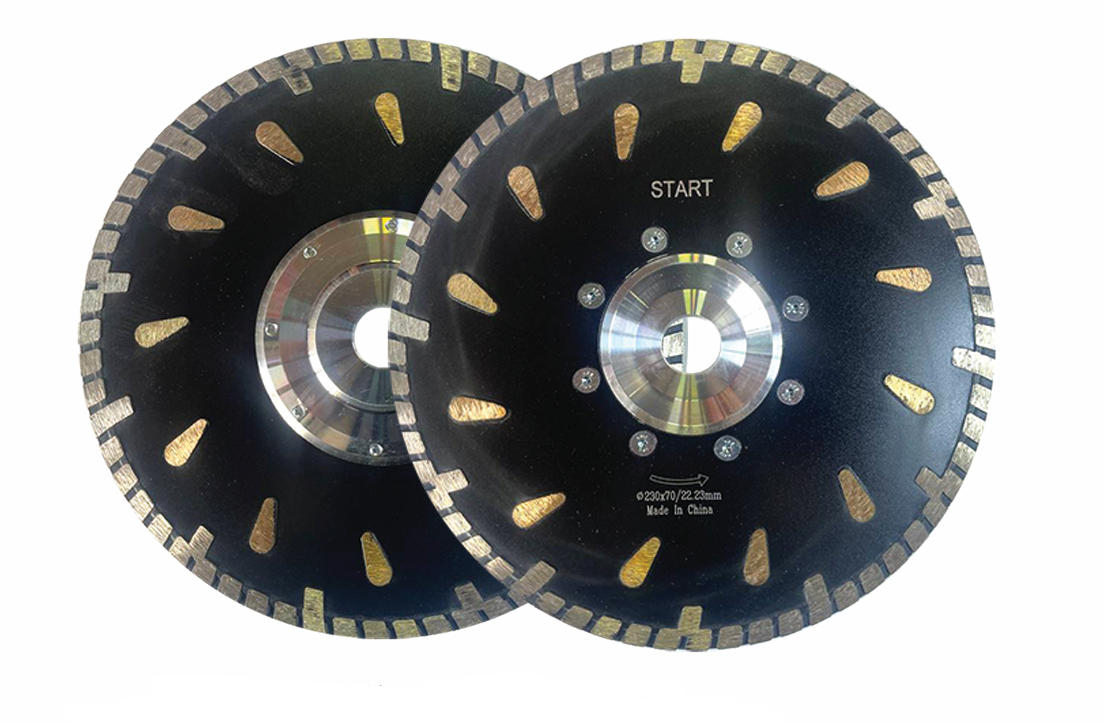 Black Cutting Disk with Banger 23CM