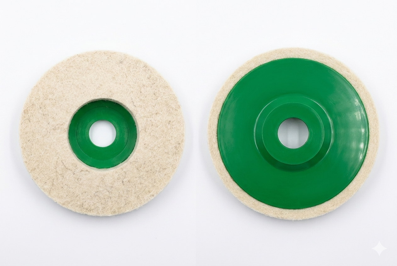 Wooden base, model Flap, measurement 11.5 cm