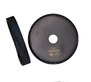 Profile with a diameter of 12.5 cm for straight vacuum sludge